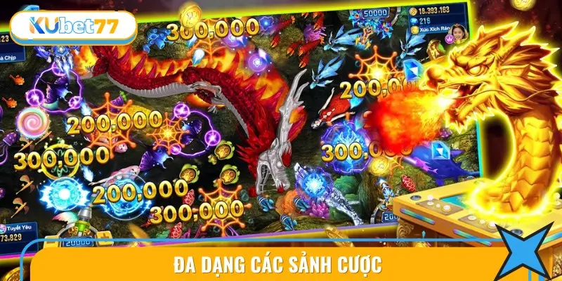 Bắn cá Long Vương tại KUBET77 đem đến nhiều lựa chọn bàn chơi khác nhau.