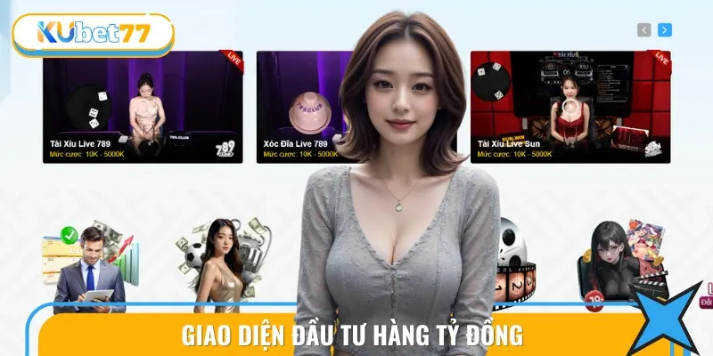 Giao diện của nhà cái được đầu tư kỹ lưỡng đến từng chi tiết