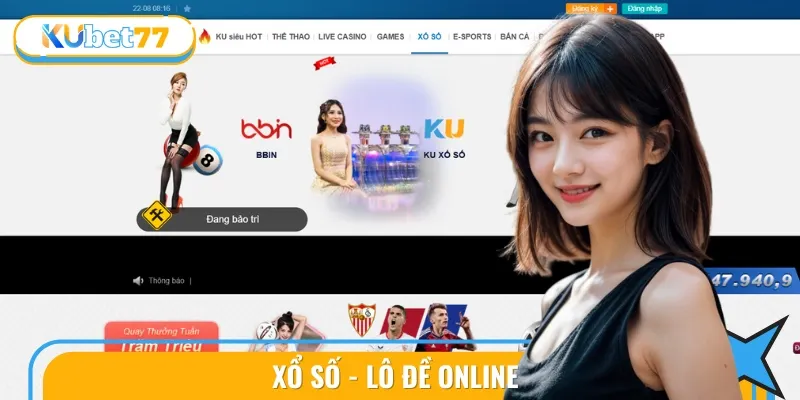 Xổ số, lô đề cũng là một trong những sản phẩm HOT tại đây