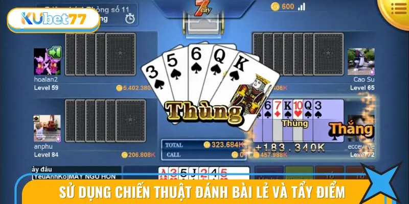 Ưu tiên đánh các quân bài lẻ trước